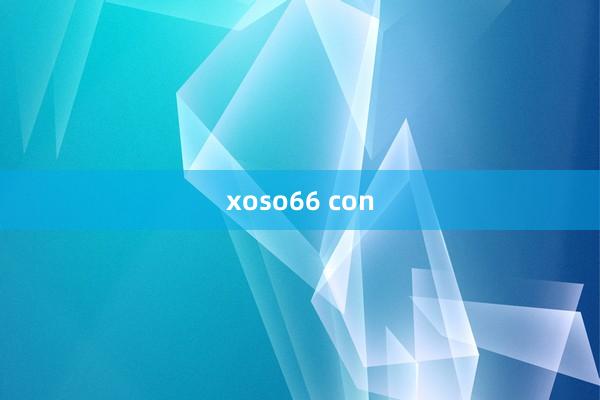 xoso66 con