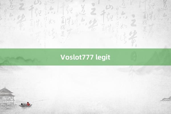 Voslot777 legit