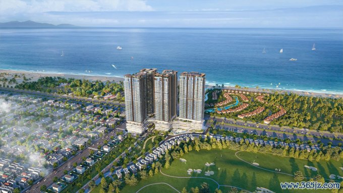 Vị trí sát biển， cạnh sân golf của Newtown Diamond. Ảnh: CĐT