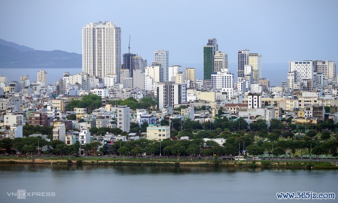 Một góc quận Sơn Trà， Đà Nẵng， khu vực nằm giữa sông Hàn và biển Đông. Ảnh: Nguyễn Đông